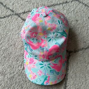 Like new!! Unicorn print Lilly Pulitzer Run Around Hat — hardly worn!!